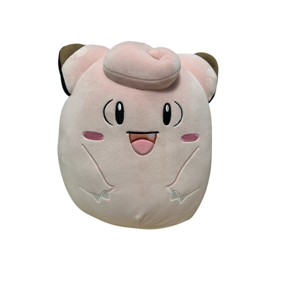 Clefairy Pokemon Squishmallow Plush 12”